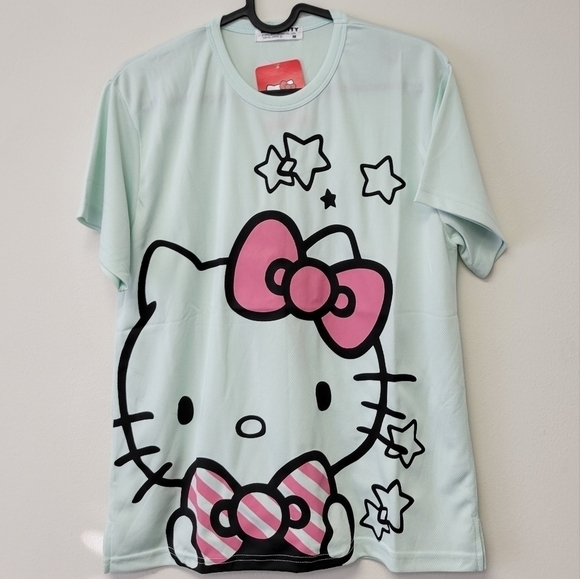 Sanrio Hello Kitty Graphic t-shirt green M - Picture 7 of 7